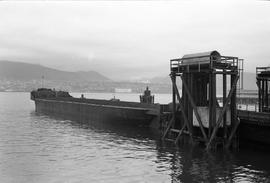 Burlington Northern Santa Fe Railway Barge at Vancouver, British Columbia, on January 27, 1976.