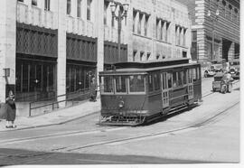 Seattle Municipal Railway cable car 73, Seattle, Washington, circa 1930