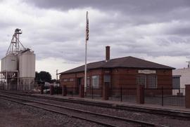 Northern Pacific depot at Sunnyside, Washington, in 2008.