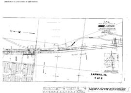Plat Map of Canadian Pacific Facilities at Lapwai, Idaho, 1905