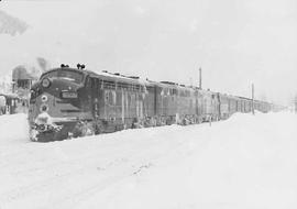 Northern Pacific North Coast Limited at Easton, Washington, in 1950.