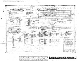 Northern Pacific Engineering Drawing, Wheel Truing Building at Livingston, Montana, 1960