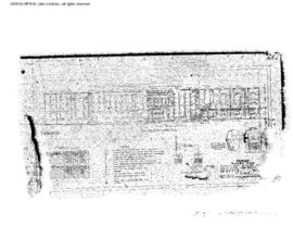 Great Northern Engineering Drawing, Commissary - Pullman Service Building - King Street Coach Yar...