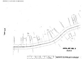Plat Map of Great Northern Facilities at Java, Montana, 1929