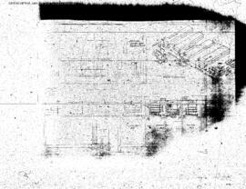 Great Northern Engineering Drawing, Commissary Building at King Street Coach Yard at Seattle, Was...