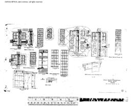 Northern Pacific Engineering Drawing, Engine Facilities at Parkwater, Washington, 1911