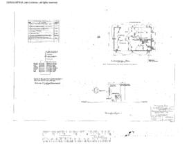 Spokane, Portland, and Seattle Railway Engineering Drawing, Section Tool House at Tualatin, Orego...