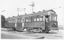 Seattle & Rainier Valley Railway Car 110 in Seattle, Washington, 1936