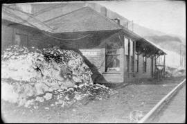 Northern Pacific station at Upham, Washington, circa 1915.