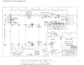 Great Northern Engineering Drawing, Car Shop at Interbay, Washington, 1968