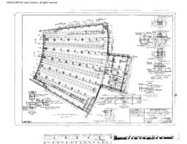 Great Northern Engineering Drawing, Engine House and Shop at Interbay, Washington, 1949