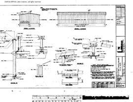 Burlington Northern Engineering Drawing, Al3C Building 20 Foot X 28 Foot  at Pasco, Washington, 1982