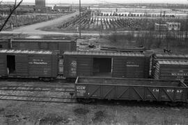 Milwaukee Road Gondola 82044, Bellingham, Washington, undated