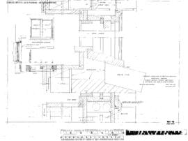 Spokane, Portland, and Seattle Railway Engineering Drawing, Freight House at Portland, Oregon, 1942