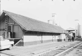 Northern Pacific station at Redmond, Washington, in 1963.