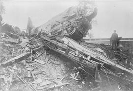 A Great Northern Railway accident, undated.