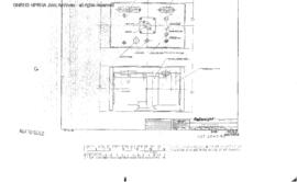 Northern Pacific Engineering Drawing: Shop Plan - Back View Layout, Electronic Track Scale, Pasco...