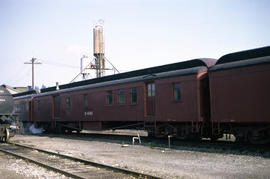 Spokane, Portland and Seattle Railway work car X-493 at Vancouver, Washington in 1966.