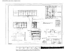 Great Northern Engineering Drawing, Car Shop at Interbay, Washington, 1970