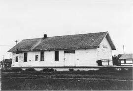 Great Northern Depot at Manvel, North Dakota, undated