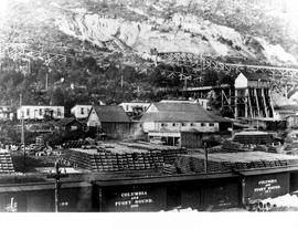 Denny-Renton Clay and Coal Company factory at Taylor, Washington in 1914.