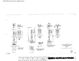 Northern Pacific Engineering Drawing, Depot at Ellensburg, Washington, 1909