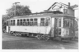 Seattle Municipal Railway Car 391, Seattle, Washington, circa 1940