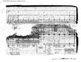 Great Northern Engineering Drawing, Engine House at South Klamath, Oregon, 1932