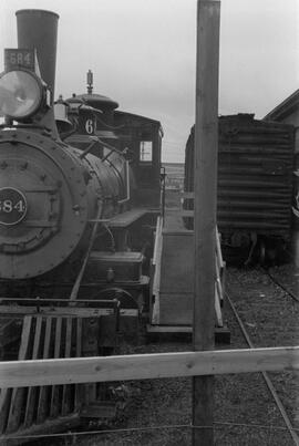 Northern Pacific Steam Locomotive 684, Bellingham, Washington, undated