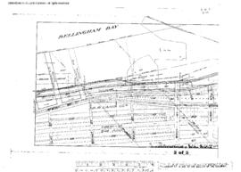Plat Map of Northern Pacific Facilities at Bellingham, Washington, 1912