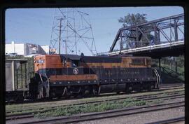 Great Northern Diesel Locomotive 554 at Saint Paul, Minnesota, 1967