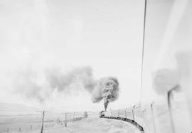Northern Pacific Mainstreeter at Arlee, Montana, in 1953.