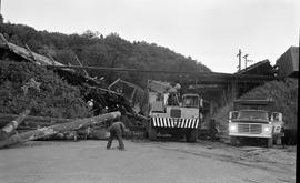 Burlington Northern accident at Ruston, Washington in 1972.