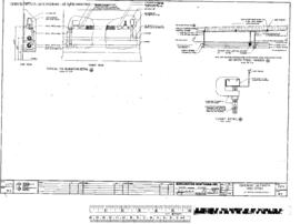 Burlington Northern Engineering Drawing, Yard Office at Edgemont, South Dakota, 1980