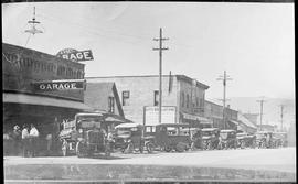 Street scene in Granite Falls, Washington, circa 1920.