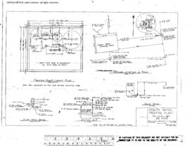 Great Northern Engineering Drawing, Zeolite Water Treating Plant at Williston, North Dakota, 1959