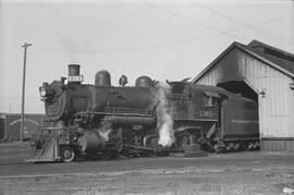 Northern Pacific Steam Locomotive 1361, Bellingham, Washington, undated
