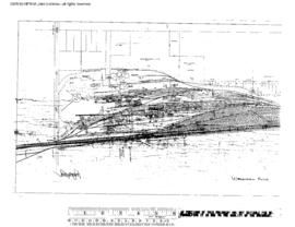 Spokane, Portland, and Seattle Railway Engineering Drawing, Yard at Vancouver, Washington, undated