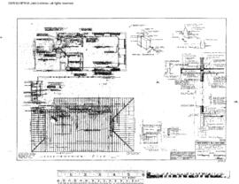 Milwaukee Road Engineering Drawing, Depot at Butte, Montana, 1956