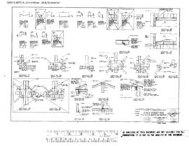 Northern Pacific Engineering Drawing, Unnamed Structure at Stacy Street Hub, Seattle, Washington,...