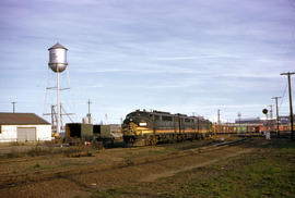 Northern Pacific Railroad Company diesel locomotives 6403D at Portland, Oregon in 1966.
