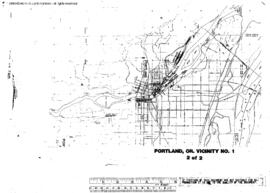 Plat Map of Facilities at Portland, Oregon, undated