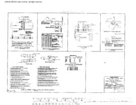 Burlington Northern Engineering Drawing, Unnamed Structure at Pasco, Washington, 1978