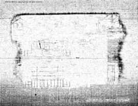 Great Northern Engineering Drawing, Depot at Chappell, Montana, undated