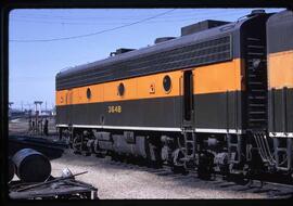 Great Northern Diesel Locomotive 364B at Saint Paul, Minnesota, 1967