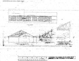 Spokane, Portland, and Seattle Railway Engineering Drawing, Wheel Shop at Vancouver, Washington, ...