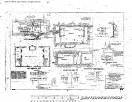 Northern Pacific Engineering Drawing, Depot at Helena, Montana, 1960
