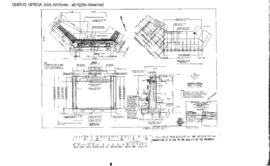 Spokane, Portland and Seattle Railway Engineering Drawing: Abutment 1, Bridge 0.1 - North Portlan...