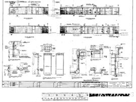 Burlington Northern Engineering Drawing, Yard Office at Edgemont, South Dakota, 1980