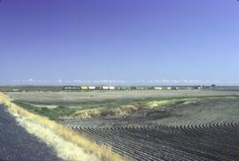 Burlington Northern 2542 at Othello, Washington in 1984.